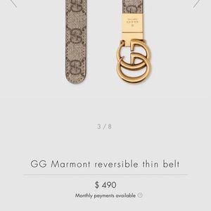 Women’s Gucci belt